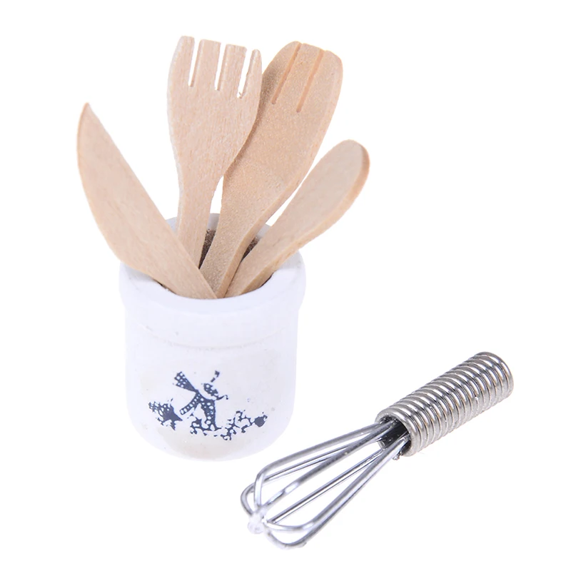 Mini Kitchen Wooden Knife And Fork Metal Whisk Jar Set Dollhouse Miniatures 1:12 Accessories Dolls Accessories
Mini Kitchen Wooden Knife And Fork Metal Whisk Jar Set Dollhouse Miniatures 1:12 Accessories Dolls Accessories