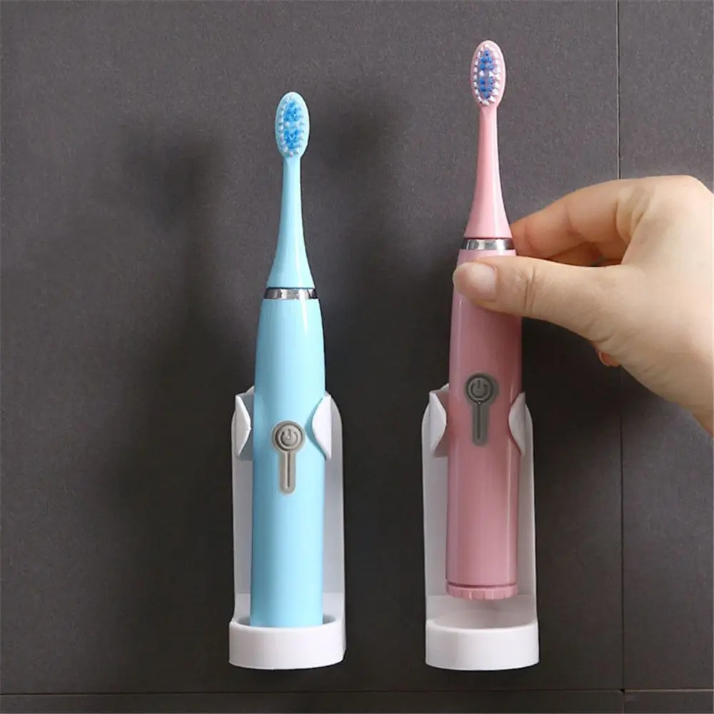 Saving Punch-free Organizer Traceless Stand Rack Bathroom Accessorie Electric Wall-Mounted Holder Toothbrush Holder 
Saving Punch-free Organizer Traceless Stand Rack Bathroom Accessorie Electric Wall-Mounted Holder Toothbrush Holder