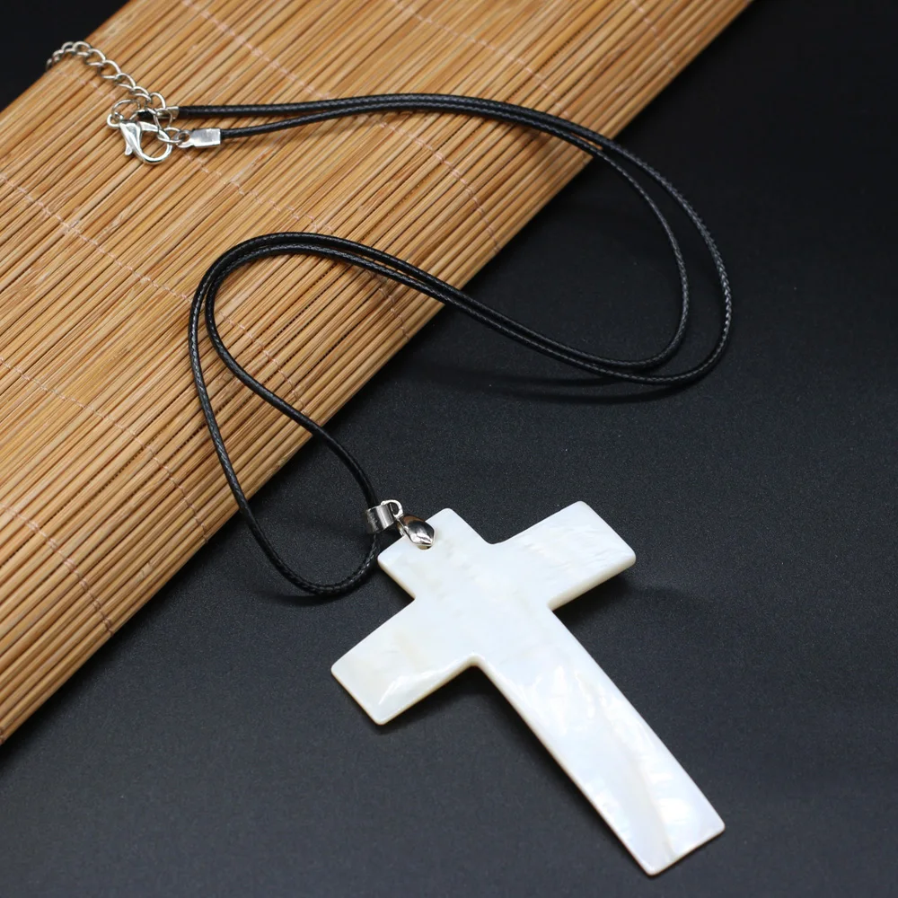 2021 New Hot Selling Natural White Shell Alloy Cross Pendant Necklace Making DIY Retro Trend Necklace Jewelry Accessories Gift
2021 New Hot Selling Natural White Shell Alloy Cross Pendant Necklace Making DIY Retro Trend Necklace Jewelry Accessories Gift