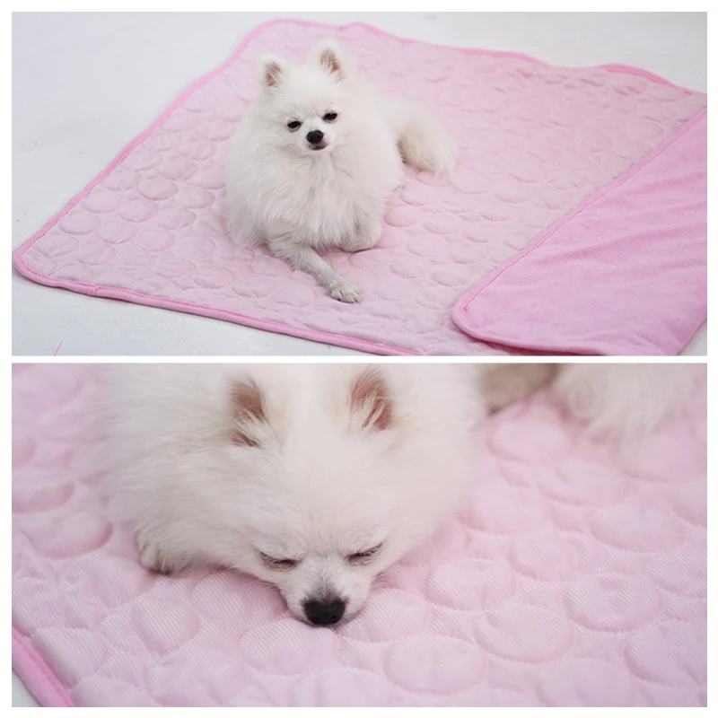 Dog Ice Pads Cooling Mat Summer Breathable Washable Blanket Cat Beds Pet Pad Dogs Kenne Cold Sofa Floor Cushion Pets Supplies
Dog Ice Pads Cooling Mat Summer Breathable Washable Blanket Cat Beds Pet Pad Dogs Kenne Cold Sofa Floor Cushion Pets Supplies