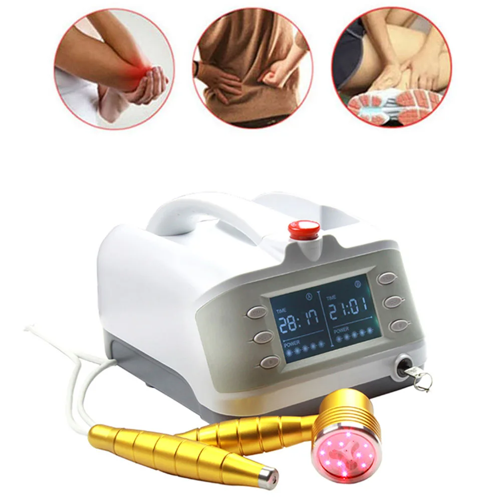 Soft Laser Therapy Instrument with 650nm+808nm and 2 Probes for Pain Relief Therapy Sport Injuries
Soft Laser Therapy Instrument with 650nm+808nm and 2 Probes for Pain Relief Therapy Sport Injuries
