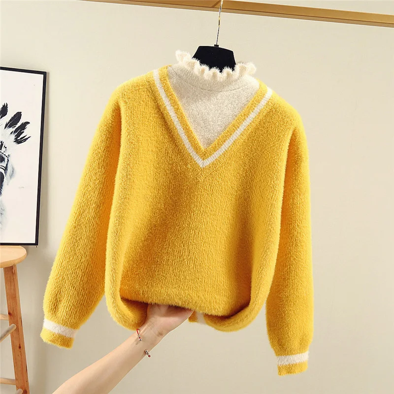 Fleece Turtleneck Ruffles Women Sweaters And Pullovers Solid 2020 Winter New Thicken Warm Lady Pulls Outwear Coats Tops
Fleece Turtleneck Ruffles Women Sweaters And Pullovers Solid 2020 Winter New Thicken Warm Lady Pulls Outwear Coats Tops