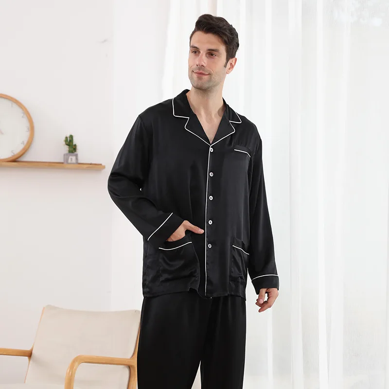 Mens Silk Satin Pajamas Pyjamas Set Sleepwear Loungewear Fits All Season Gifts Best Optional And for Healthy
Mens Silk Satin Pajamas Pyjamas Set Sleepwear Loungewear Fits All Season Gifts Best Optional And for Healthy