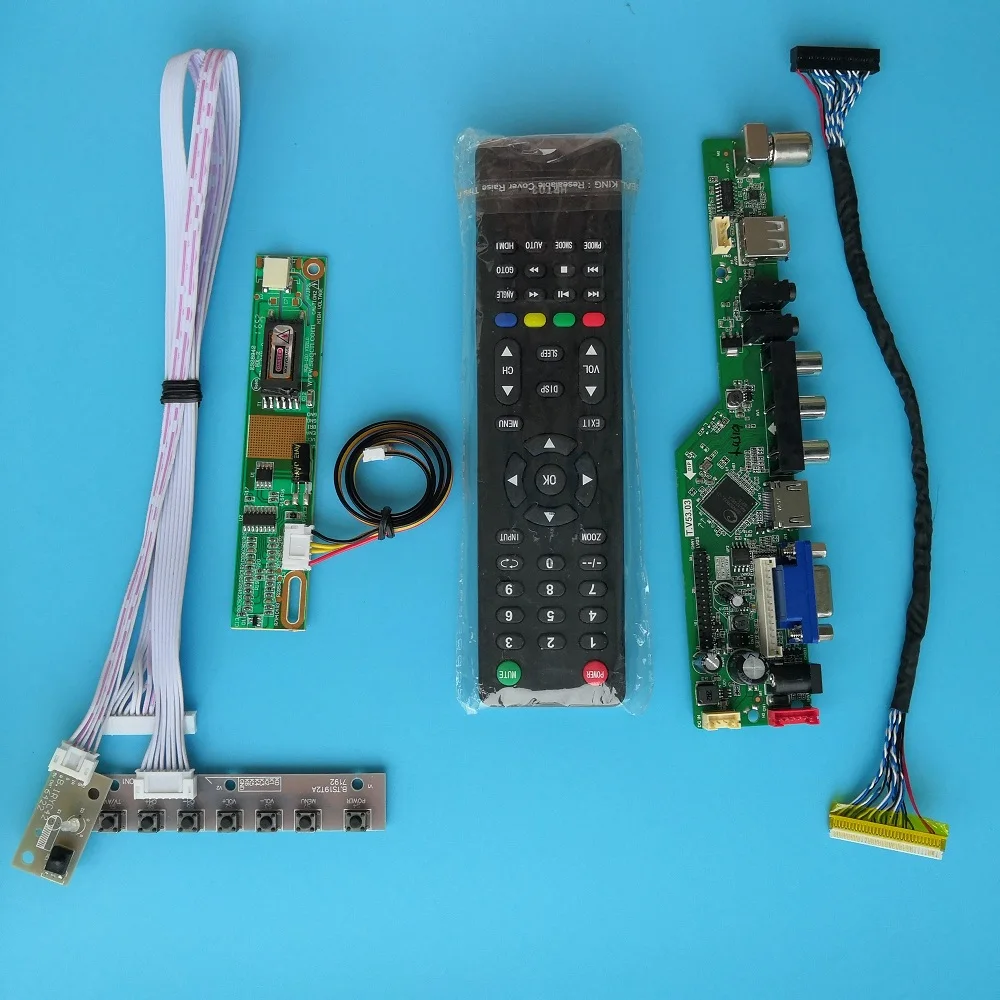 for LP133WX1(TL)(N2) Driver Board 30pin VGA AV TV Controller USB Module Digital Signal 1 lamps 13.3" New 1280X800
for LP133WX1(TL)(N2) Driver Board 30pin VGA AV TV Controller USB Module Digital Signal 1 lamps 13.3" New 1280X800