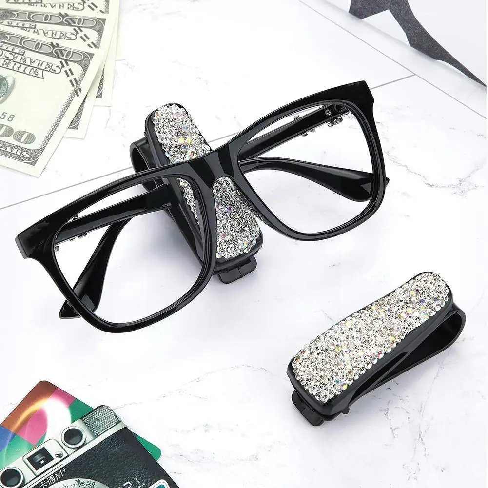 Diamond Glasses Clip For Car Visor Glasses Hanger Auto Eyeglasses Bracket Ticket Card Holder For Girls Z1v8
Diamond Glasses Clip For Car Visor Glasses Hanger Auto Eyeglasses Bracket Ticket Card Holder For Girls Z1v8