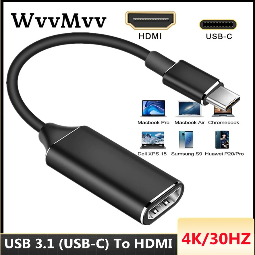 USB Type C Adapter USB 3.1 (USB-C) To HDMI-compatible Adapter Male To Female Converter For 4K PC Computer TV Display Phone
USB Type C Adapter USB 3.1 (USB-C) To HDMI-compatible Adapter Male To Female Converter For 4K PC Computer TV Display Phone