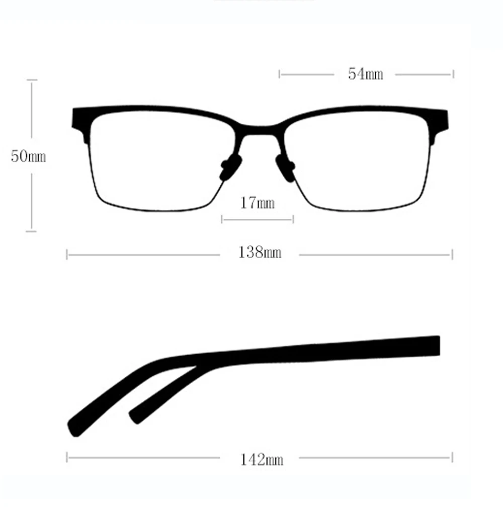 Stainless Square Ultralight Without Screws Frame Can Custom Made Myopia Lenses and Reading Glasses Photochromic Grey N Brown
Stainless Square Ultralight Without Screws Frame Can Custom Made Myopia Lenses and Reading Glasses Photochromic Grey N Brown