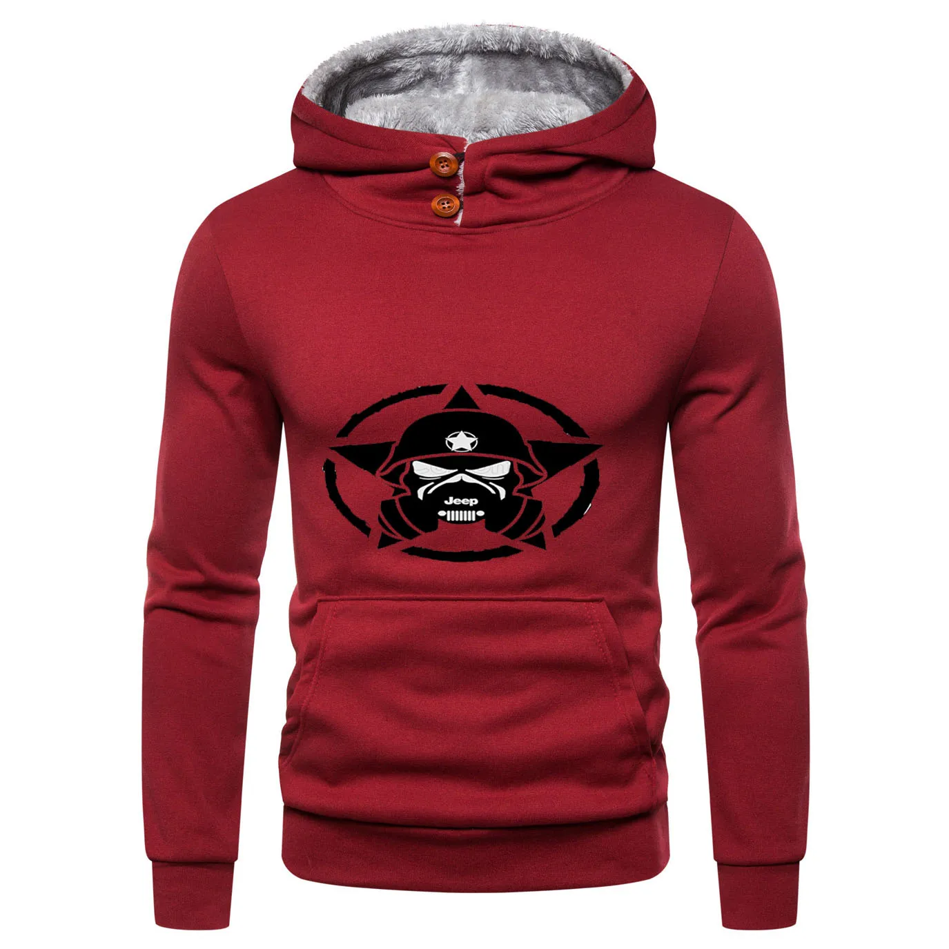 2021 new soldier logo hoodie men's streetwear hip-hop Harajuku sweatshirt comfortable autumn and winter thickened jacket
2021 new soldier logo hoodie men's streetwear hip-hop Harajuku sweatshirt comfortable autumn and winter thickened jacket