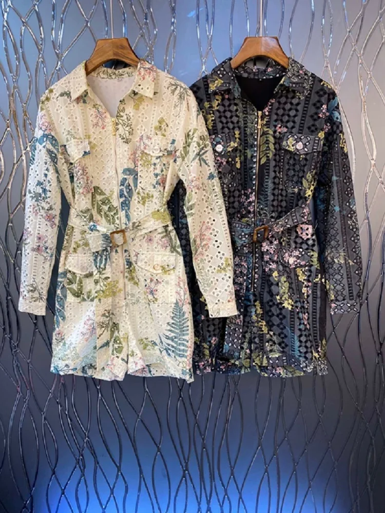 High Quality Jumpsuit Shorts 2020 Spring Summer Playsuits Women Turn-down Collar Chest Pockets Patchwork Long Sleeve Jumpsuits 
High Quality Jumpsuit Shorts 2020 Spring Summer Playsuits Women Turn-down Collar Chest Pockets Patchwork Long Sleeve Jumpsuits