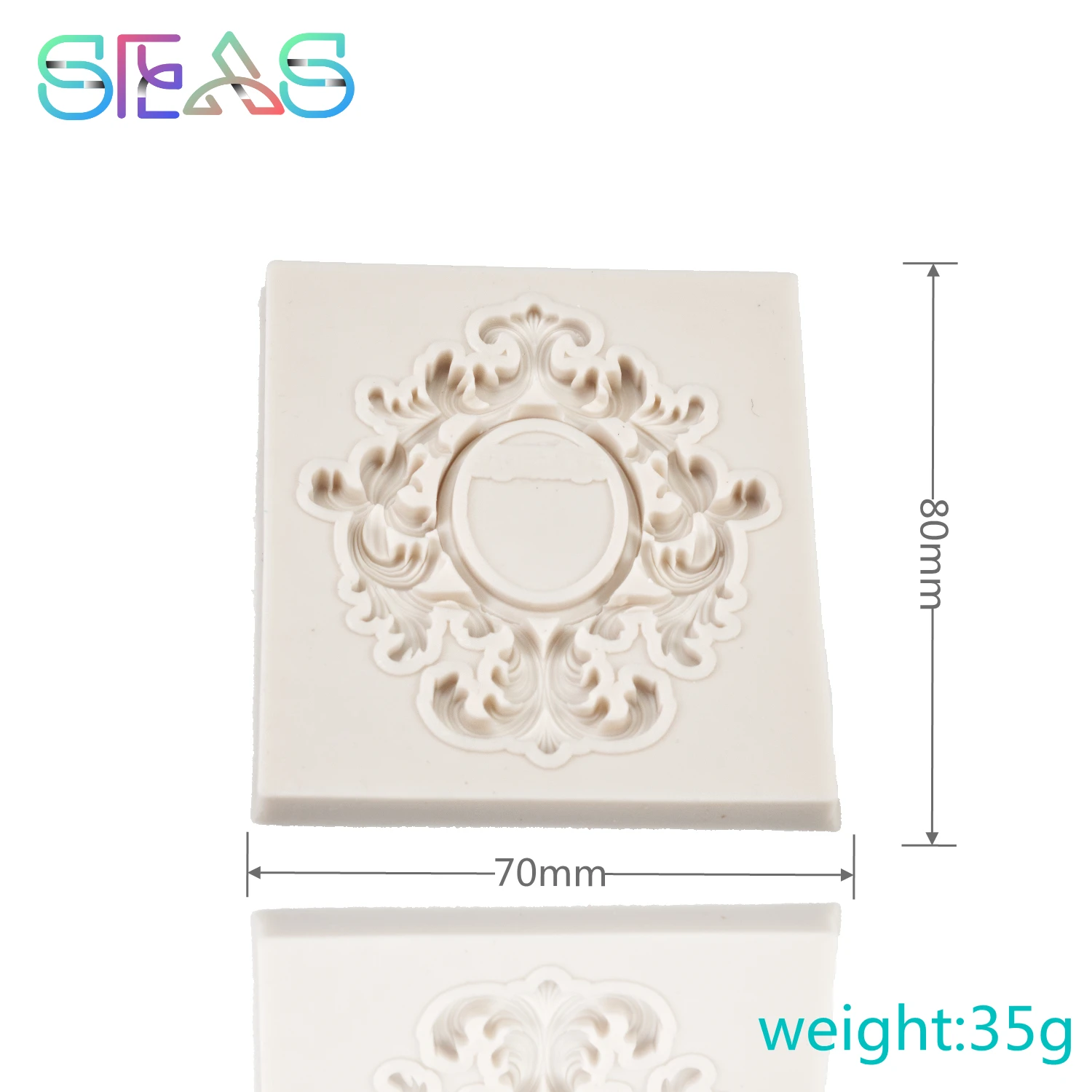 Frame Vintage Baroque Relief Silicone Fondant Lace Mold Gumpaste Chocolate Clay Candy Moulds Cake Border Decorating Tools
Frame Vintage Baroque Relief Silicone Fondant Lace Mold Gumpaste Chocolate Clay Candy Moulds Cake Border Decorating Tools