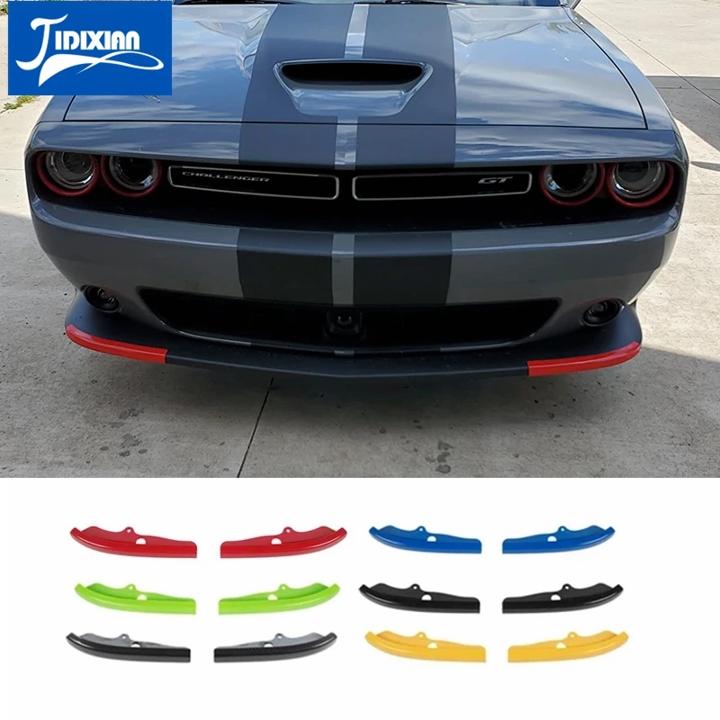JIDIXIAN Front Bumper Splitter Protector Lip Spoiler Diffuser Guard Cover for Dodge Challenger R/T Scat Pack 2015+ Accessories
JIDIXIAN Front Bumper Splitter Protector Lip Spoiler Diffuser Guard Cover for Dodge Challenger R/T Scat Pack 2015+ Accessories