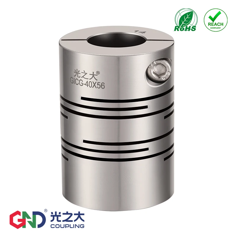 Free shipping GICG stainless steel parallel lines clamp type shaft coupling for stepmotor/servomotor D12L18.5
Free shipping GICG stainless steel parallel lines clamp type shaft coupling for stepmotor/servomotor D12L18.5