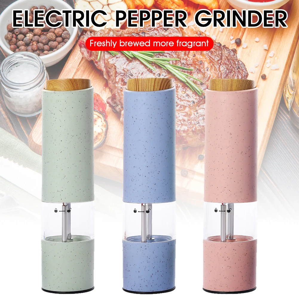 Pepper Grinder Wheat Straw Salt and Pepper Mill with Adjustable Coarseness For Pepper Spice Adjustable Kitchen Grinding Gadgets
Pepper Grinder Wheat Straw Salt and Pepper Mill with Adjustable Coarseness For Pepper Spice Adjustable Kitchen Grinding Gadgets