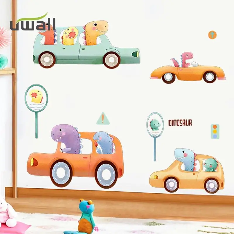 Cartoon Car Dinosaur Wall Stickers Boy Bedroom Decoration Kids Room Decoration Self-Adhesive Stickers Home Decor Wall Sticker
Cartoon Car Dinosaur Wall Stickers Boy Bedroom Decoration Kids Room Decoration Self-Adhesive Stickers Home Decor Wall Sticker