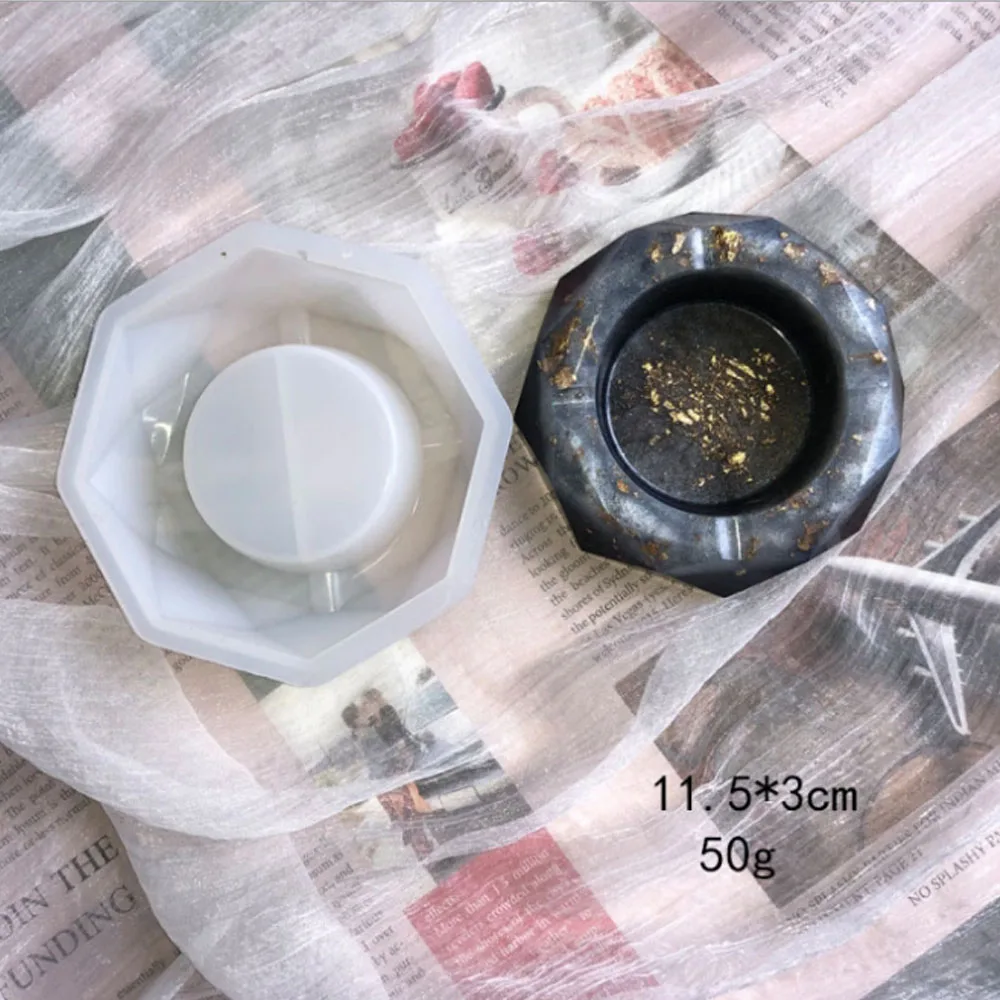 DIY Round/Square/Rhombus/Polygon Ashtray Casting Silicone Mold Crafts Jewelry Making Tools Crystal Epoxy Resin Mold
DIY Round/Square/Rhombus/Polygon Ashtray Casting Silicone Mold Crafts Jewelry Making Tools Crystal Epoxy Resin Mold