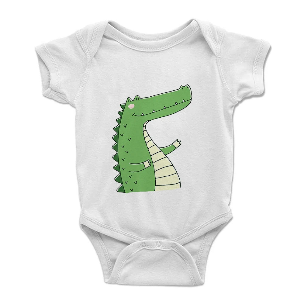 Baby Clothes 2021 Fashion New Cartoon Romper Cute Crocodile Printed Newborn 0-24M Bodysuit Baby Girl Boys Summer Casual Ropa 
Baby Clothes 2021 Fashion New Cartoon Romper Cute Crocodile Printed Newborn 0-24M Bodysuit Baby Girl Boys Summer Casual Ropa