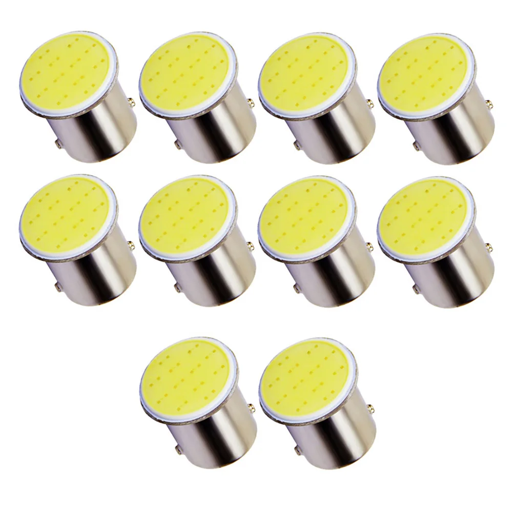 10Pcs Car P21W 1156 Ba15s LED COB Turn Signal Bulb Super Bright Auto Reverse Parking Brake Light 12V Wedge Signal Side Lamp
10Pcs Car P21W 1156 Ba15s LED COB Turn Signal Bulb Super Bright Auto Reverse Parking Brake Light 12V Wedge Signal Side Lamp