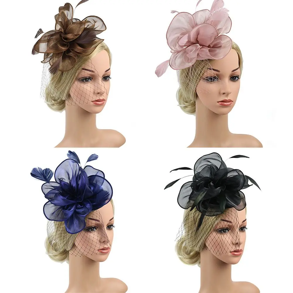 Decor Party Bride Feather Flower Fascinator Headband Hairpin Headdress Alice Band
Decor Party Bride Feather Flower Fascinator Headband Hairpin Headdress Alice Band