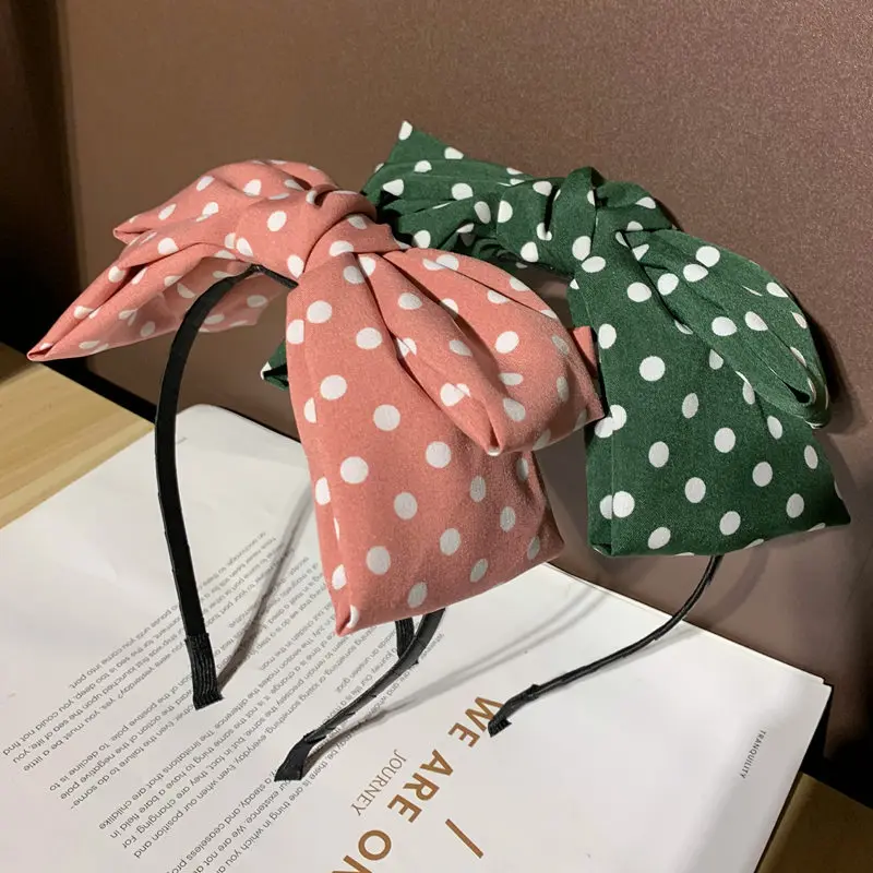 Cute Teen Girl Women Baby Double Bow Cloth Headband Dot Hairbands Girls Hair Hoop Bowknot Hair Band Headwear Hair Ornaments
Cute Teen Girl Women Baby Double Bow Cloth Headband Dot Hairbands Girls Hair Hoop Bowknot Hair Band Headwear Hair Ornaments