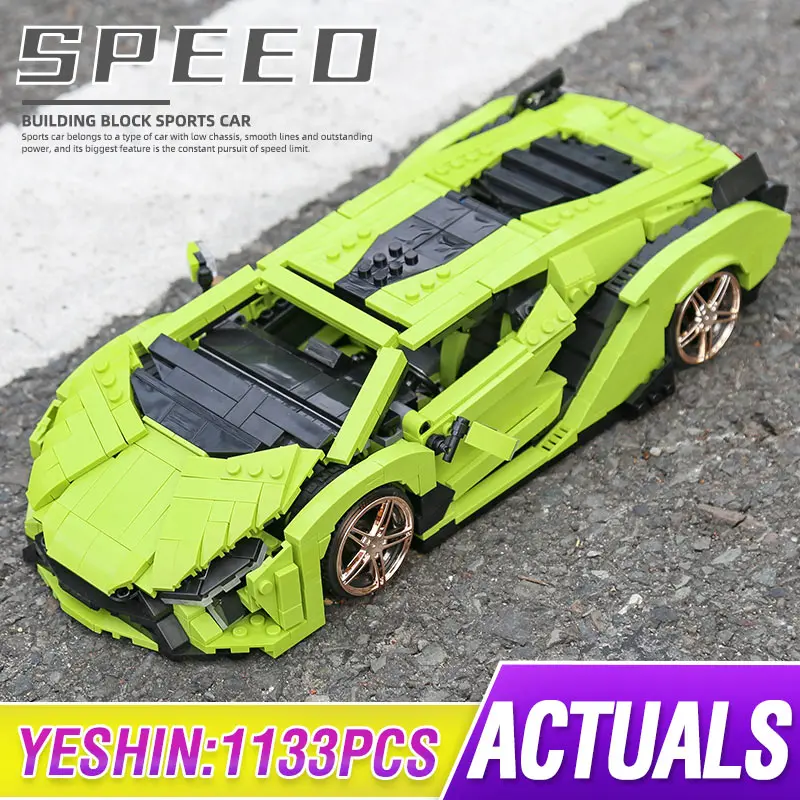 Mould King Technical 10011 Lamborghinis Super Racing Vehicle Building Blocks Racer Sports Car Bricks Kids Boys Toys Gifts
Mould King Technical 10011 Lamborghinis Super Racing Vehicle Building Blocks Racer Sports Car Bricks Kids Boys Toys Gifts