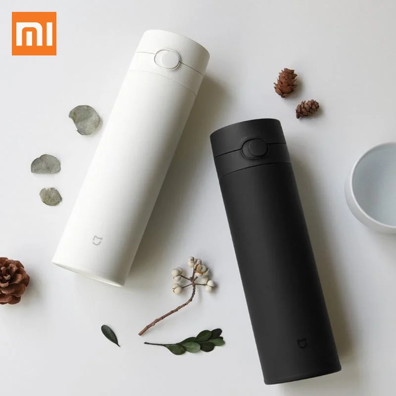 Xiaomi Mijia 480mL Water Cup 2 Generation Thermo Keep Warm/Cold Cup Travel Portable Stainless Steel Lock Design Single hand Open
Xiaomi Mijia 480mL Water Cup 2 Generation Thermo Keep Warm/Cold Cup Travel Portable Stainless Steel Lock Design Single hand Open