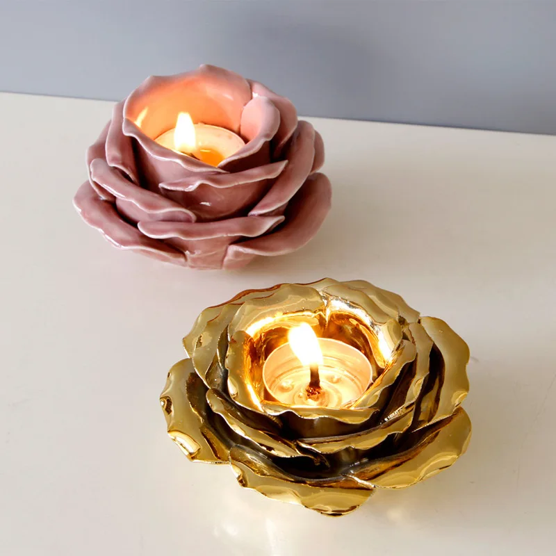 3D Aromatherapy Petal Water Lily Ceramic Candle Holder Scented Candle Diffused Aroma Stone Wedding Table Aesthetics Home Decor
3D Aromatherapy Petal Water Lily Ceramic Candle Holder Scented Candle Diffused Aroma Stone Wedding Table Aesthetics Home Decor
