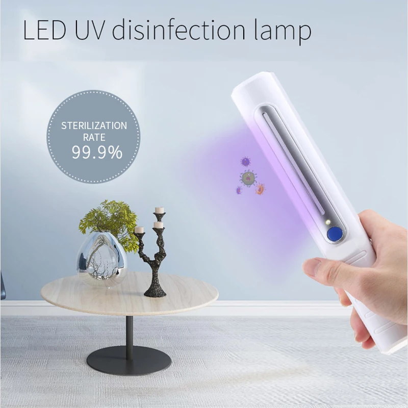 Handheld Sterilization lamp Portable UV Bulb Ultraviolet Germicidal Lamp for Hotel Household Office Clean Dust Mites Remove Odor 
Handheld Sterilization lamp Portable UV Bulb Ultraviolet Germicidal Lamp for Hotel Household Office Clean Dust Mites Remove Odor