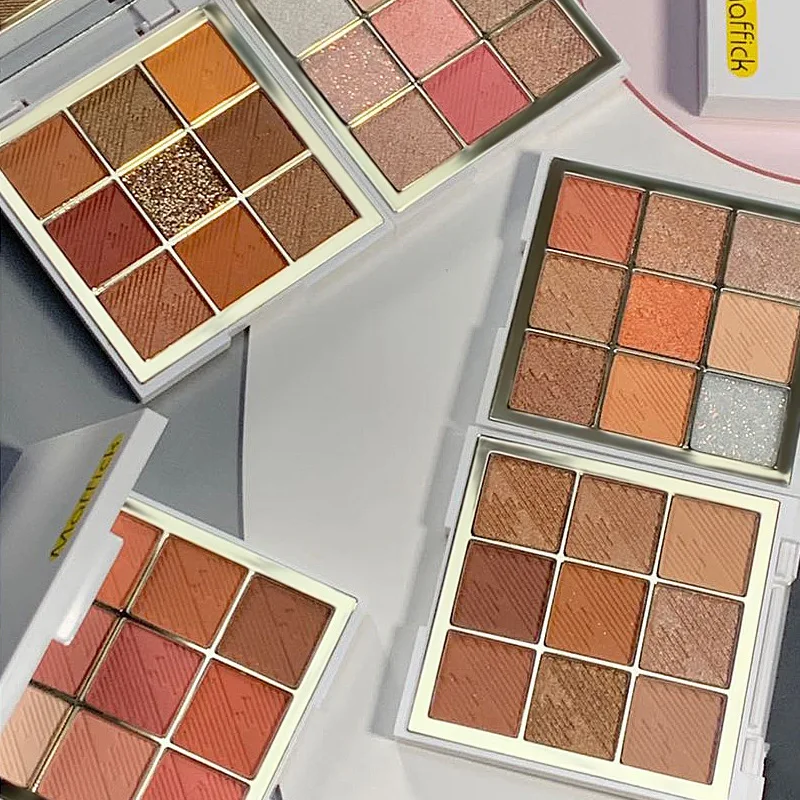 9 Color Matte Eyeshadow Palette Pigment Eye Makeup Waterproof Mineral Fine Powder Shimmer Eye Shadow Palette Cosmetics for Women
9 Color Matte Eyeshadow Palette Pigment Eye Makeup Waterproof Mineral Fine Powder Shimmer Eye Shadow Palette Cosmetics for Women