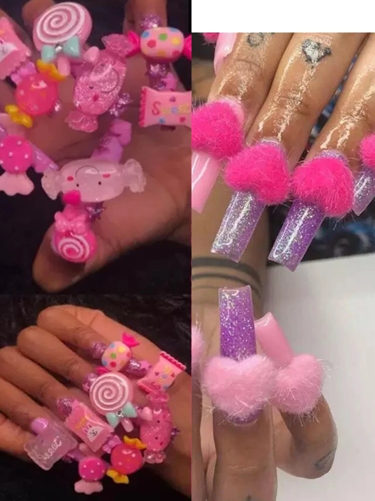 100pcs One Box Kawaii Nail Art Cute Bear Resin 3D Nail Charms Glitter Rhinestones Decoration Manicure Accessories Nail Supply
100pcs One Box Kawaii Nail Art Cute Bear Resin 3D Nail Charms Glitter Rhinestones Decoration Manicure Accessories Nail Supply