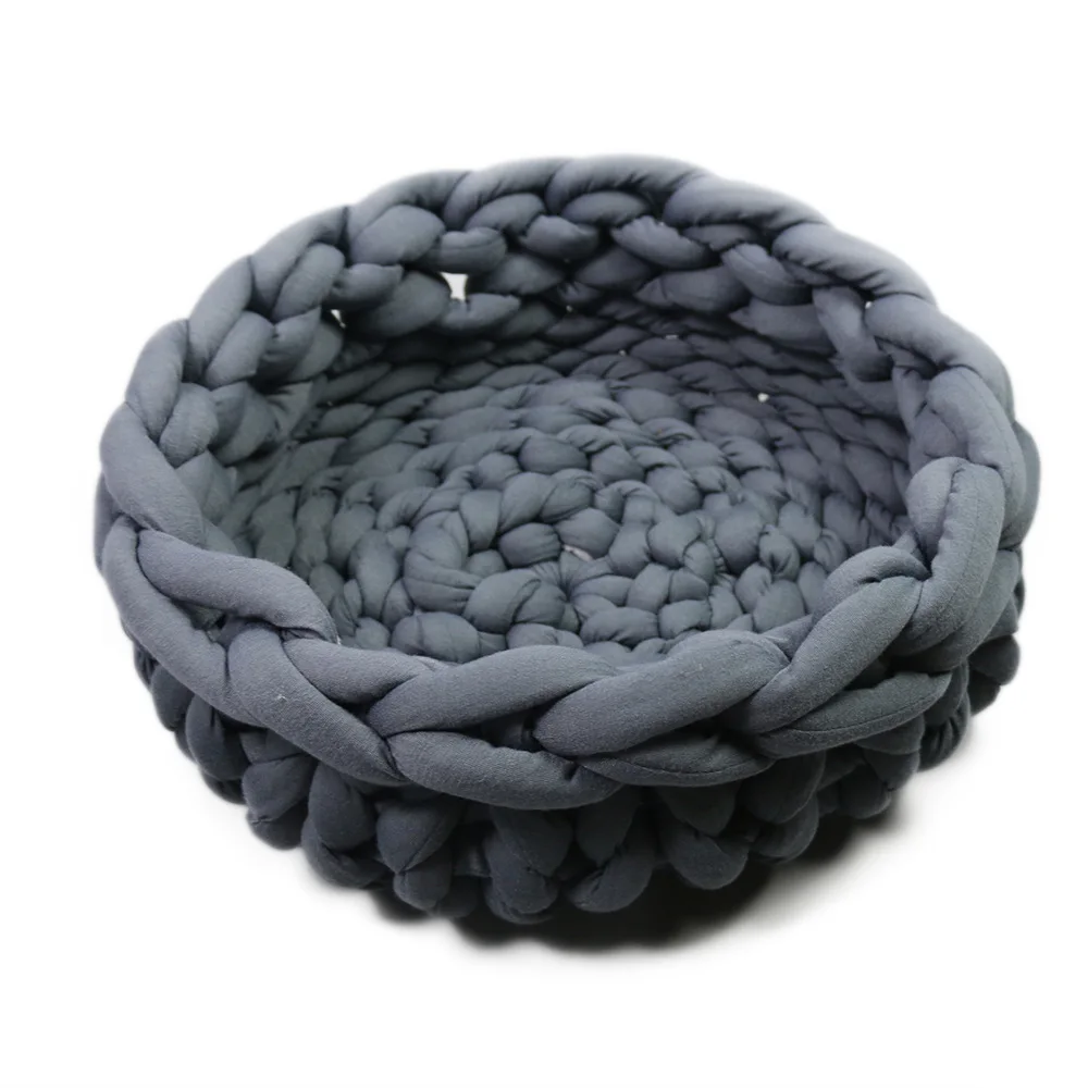 Pet Kennel Pet Dog Cat Hand-woven Bed Handmade Knit Nest House Puppy Kitten Cave Basket Sleeping Bag Dogs Kennel Supplies
Pet Kennel Pet Dog Cat Hand-woven Bed Handmade Knit Nest House Puppy Kitten Cave Basket Sleeping Bag Dogs Kennel Supplies