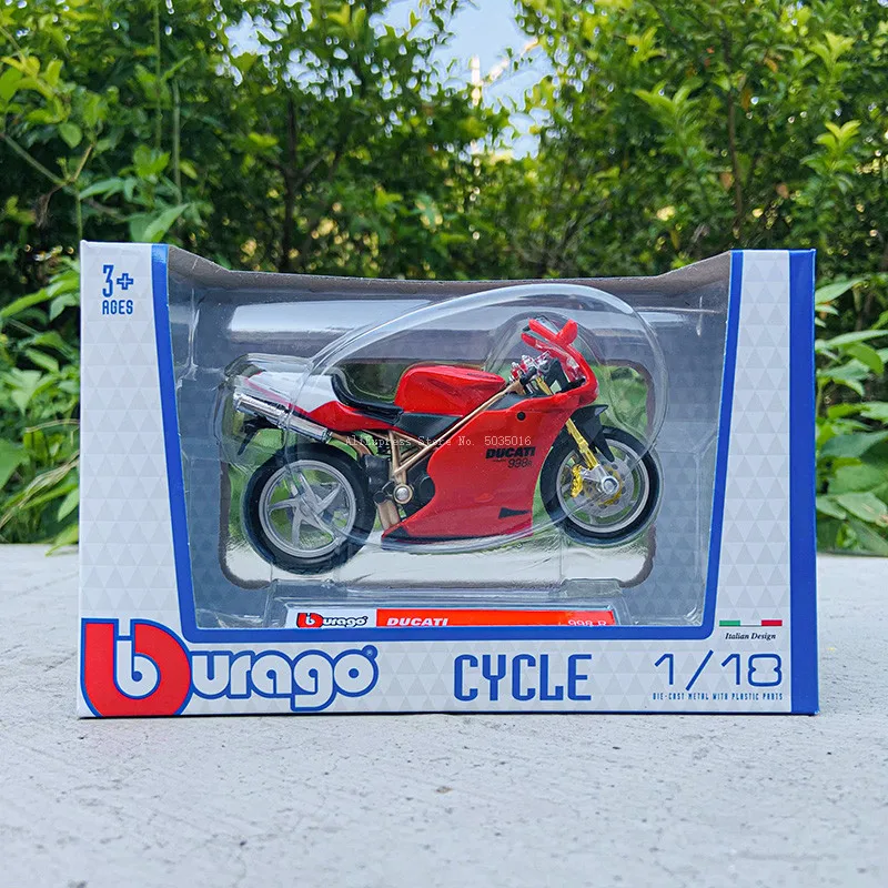 Bburago 1:18 Ducati 998R Alloy Diecast Motorcycle Model Workable Shork-Absorber Toy For Children Gifts Toy Collection
Bburago 1:18 Ducati 998R Alloy Diecast Motorcycle Model Workable Shork-Absorber Toy For Children Gifts Toy Collection