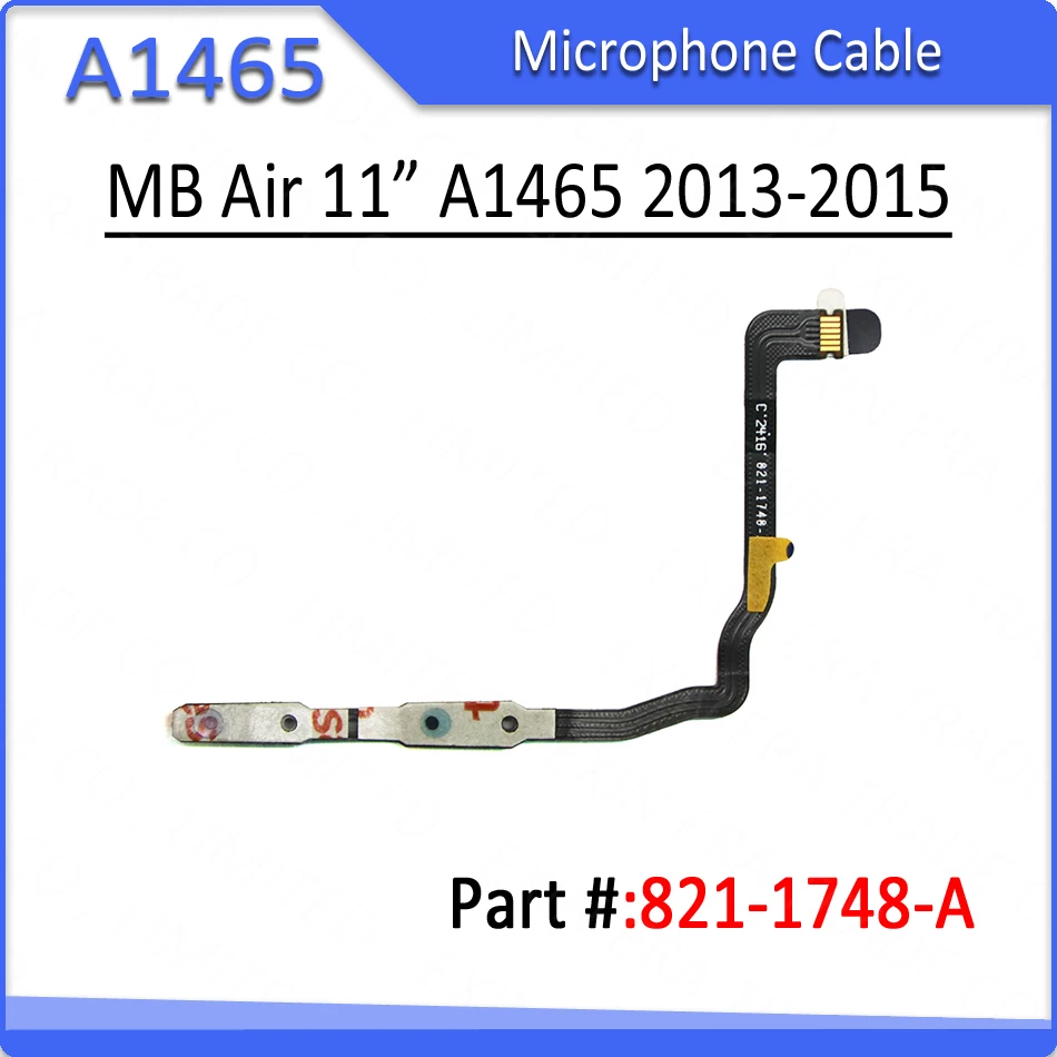 Новый оригинальный A1465 микрофонный гибкий кабель 821-1748-A для Macbook Air 11 "2013 2014 2015 |