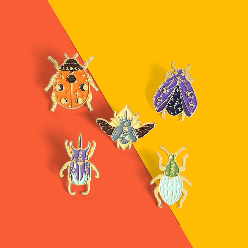 Ladybug Beetle Enamel Pins Custom Moth Cute Animals Brooch Lapel Badge Backpack Bag Cartoon Insect Jewelry Gift For Kids Friend
Ladybug Beetle Enamel Pins Custom Moth Cute Animals Brooch Lapel Badge Backpack Bag Cartoon Insect Jewelry Gift For Kids Friend