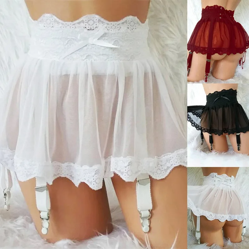 Women Short Dress Sexy Lingerie Garter Stocking Suspenders Garter Belt Lace Mesh Skirts High Waist Bandage Mini Skirt XXXL
Women Short Dress Sexy Lingerie Garter Stocking Suspenders Garter Belt Lace Mesh Skirts High Waist Bandage Mini Skirt XXXL