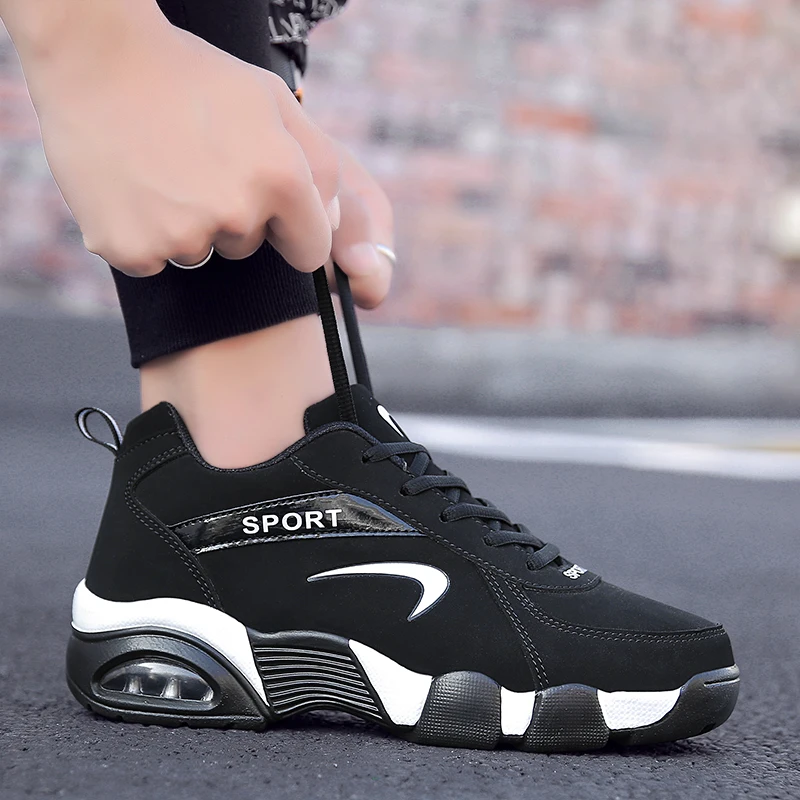 Mens Shoes Black Sneakers Breathable Casual Shoes Men Leather Designer Lightweight Sneakers for Men Trainers Walk Zapatos Hombre
Mens Shoes Black Sneakers Breathable Casual Shoes Men Leather Designer Lightweight Sneakers for Men Trainers Walk Zapatos Hombre