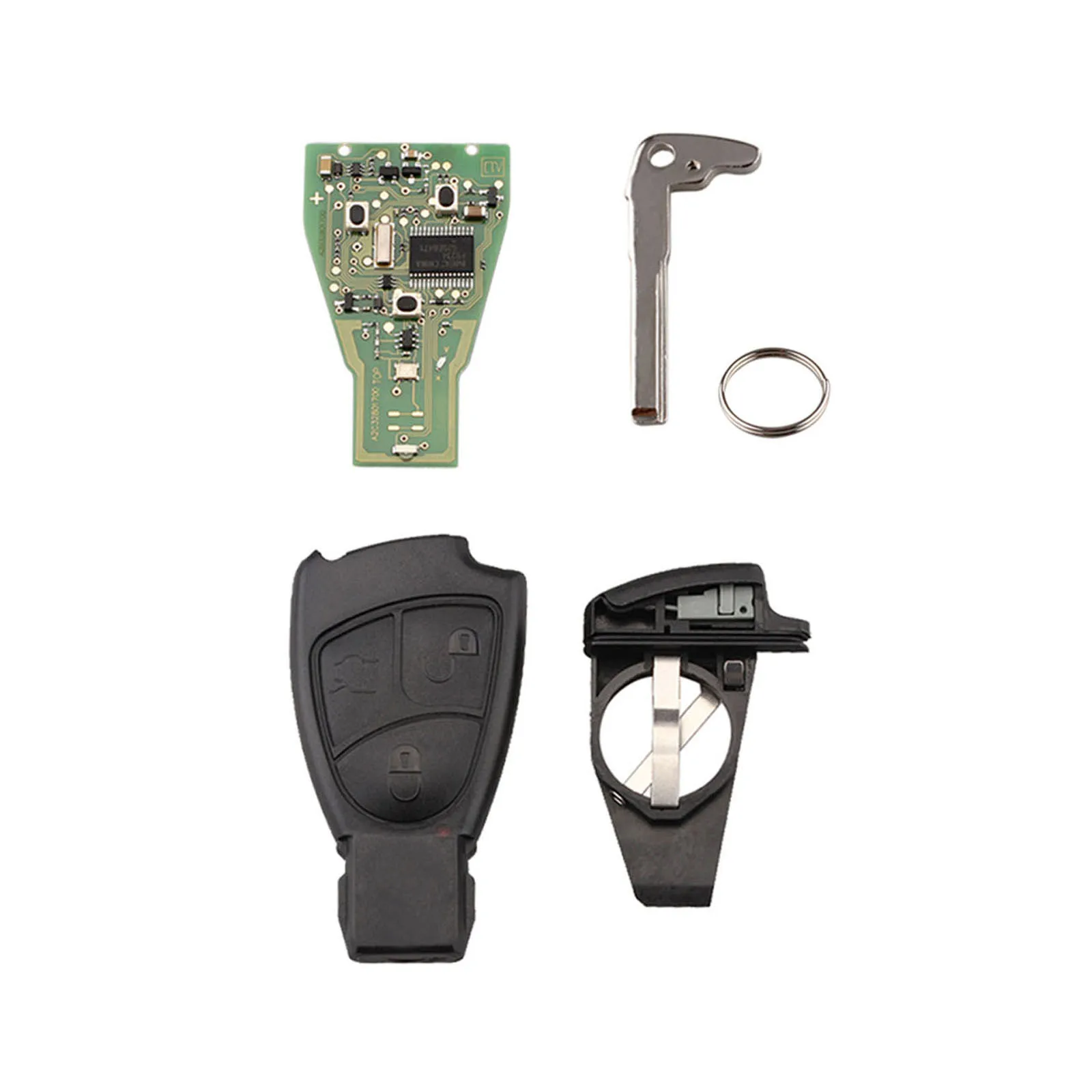 Yetaha 3 Buttons Remote Smart Key For Mercedes Benz C E S Class CLS CLK SLK CL 433MHZ Car Keyless Remtekey With 7941 Chip 
Yetaha 3 Buttons Remote Smart Key For Mercedes Benz C E S Class CLS CLK SLK CL 433MHZ Car Keyless Remtekey With 7941 Chip