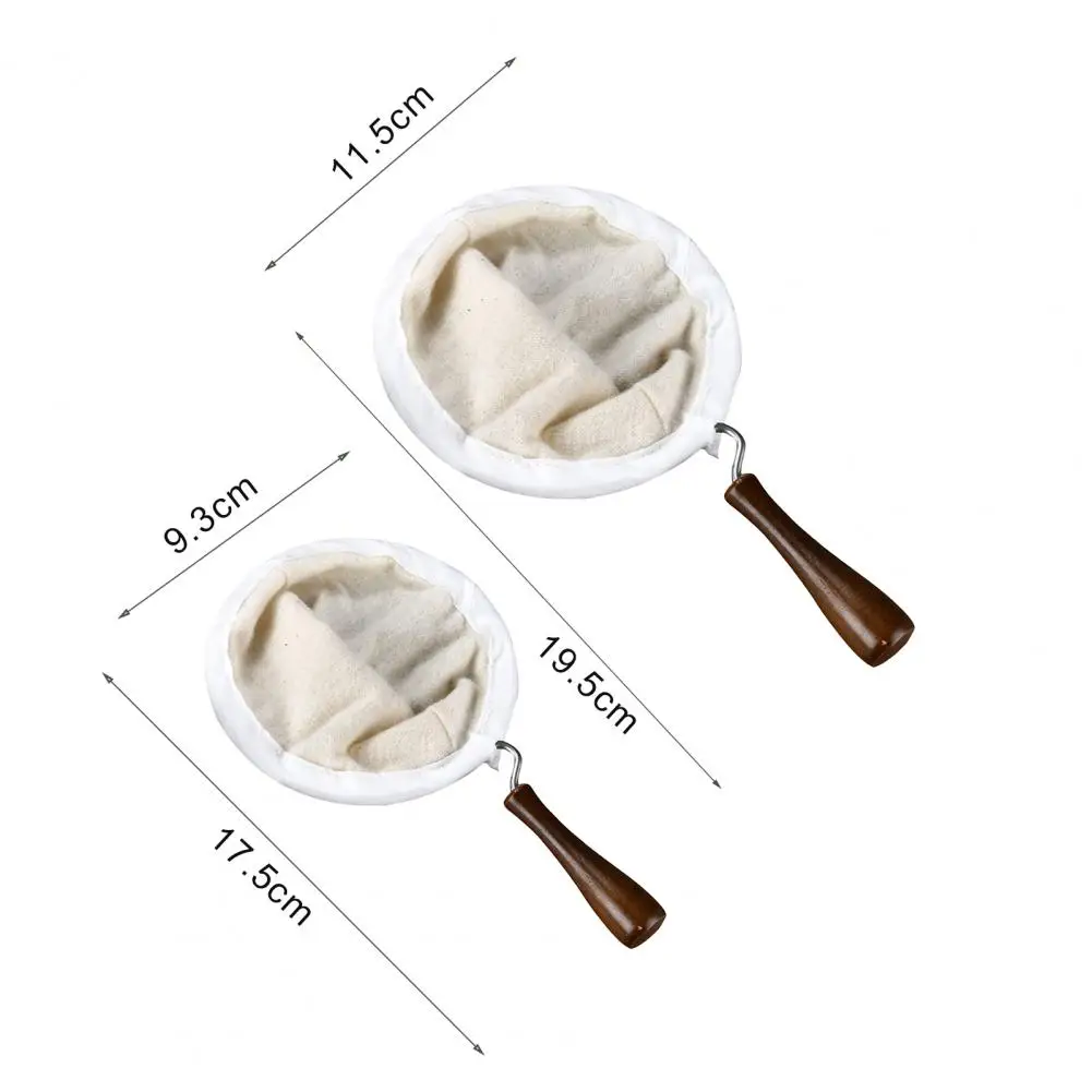 Coffee Filter Heat Insulation Soft Handle Wooden Fabric Handmade Reusable Tea Filter for Home
Coffee Filter Heat Insulation Soft Handle Wooden Fabric Handmade Reusable Tea Filter for Home