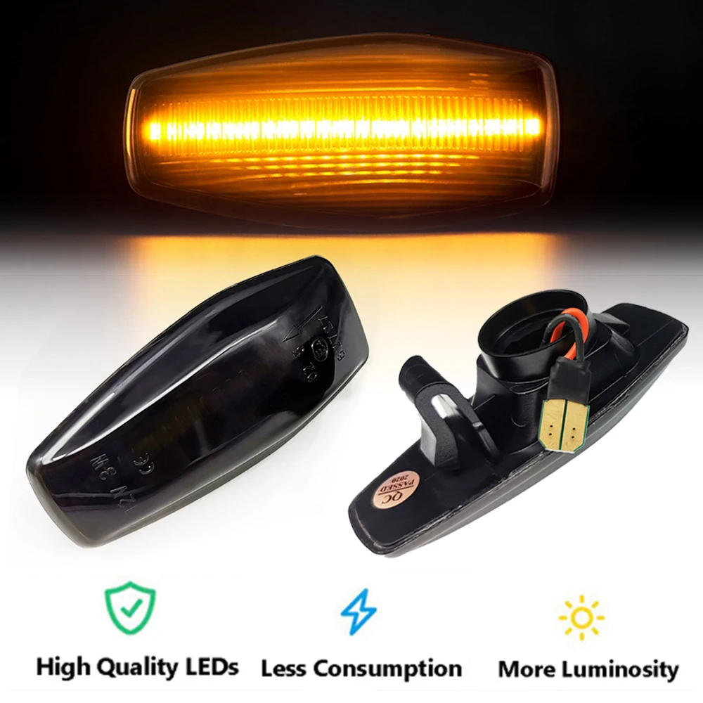 2Pcs Dynamic LED Turn Blinker Side Marker Light For Hyundai Elantra Lavita Accent Tucson Modern Lantra Matrix Sonata TB Terracan
2Pcs Dynamic LED Turn Blinker Side Marker Light For Hyundai Elantra Lavita Accent Tucson Modern Lantra Matrix Sonata TB Terracan