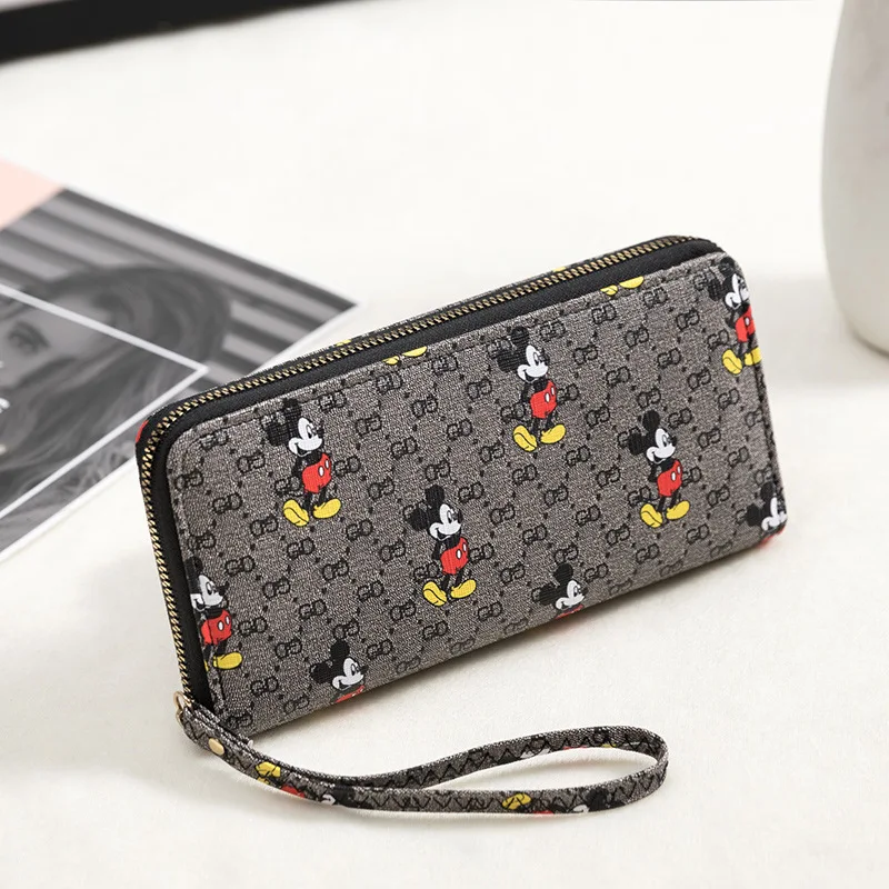 Disney Mickey Mouse Wallets Fashion Long Leather Top Quality Card Holder Classic Female Purse Zipper Brand Wallet for Men Women
Disney Mickey Mouse Wallets Fashion Long Leather Top Quality Card Holder Classic Female Purse Zipper Brand Wallet for Men Women