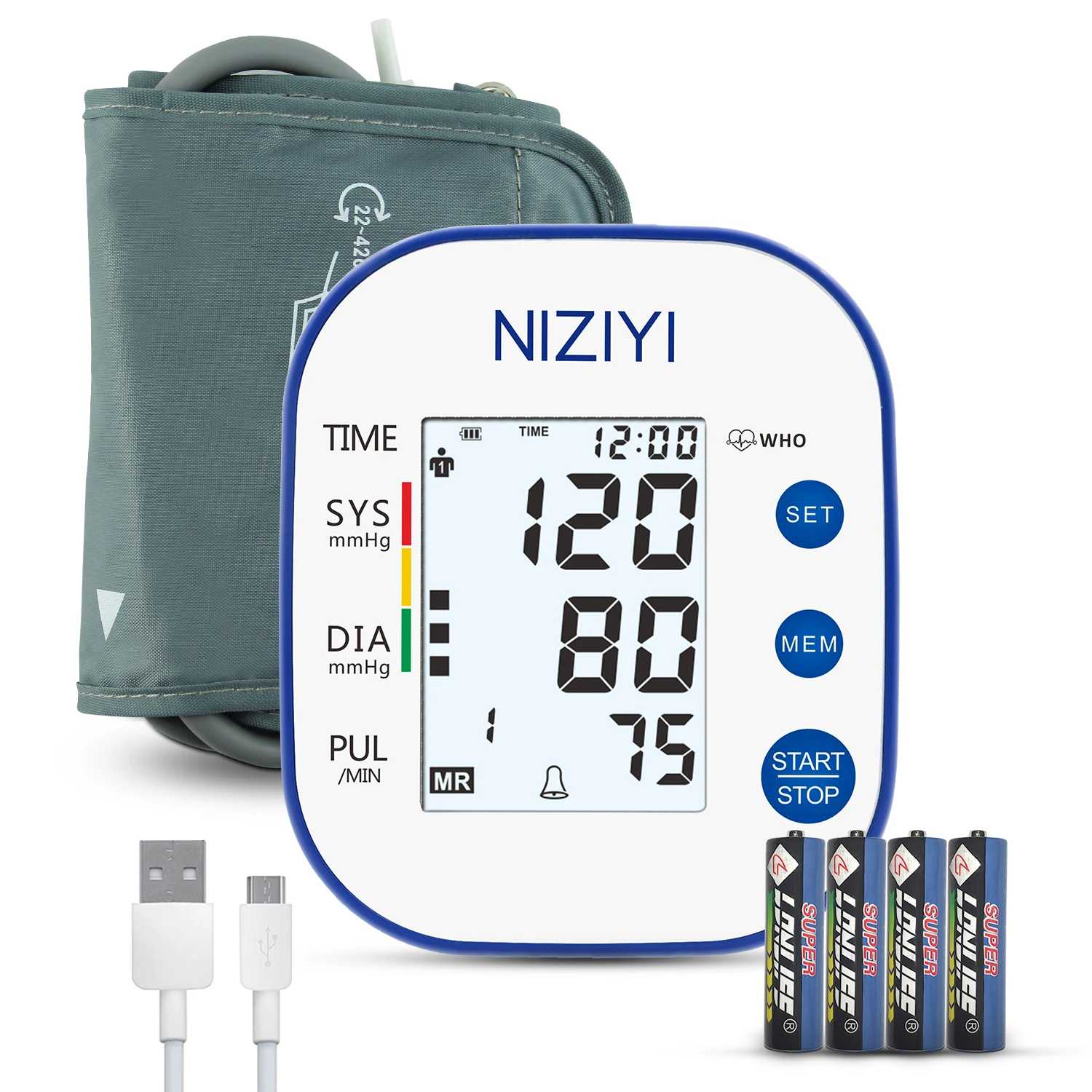 Портативный Автоматический Сфигмоманометр на руку для защиты здоровья, измерение артериального давления, монитор артериального давления, ...
Портативный Автоматический Сфигмоманометр на руку для защиты здоровья, измерение артериального давления, монитор артериального давления, ...