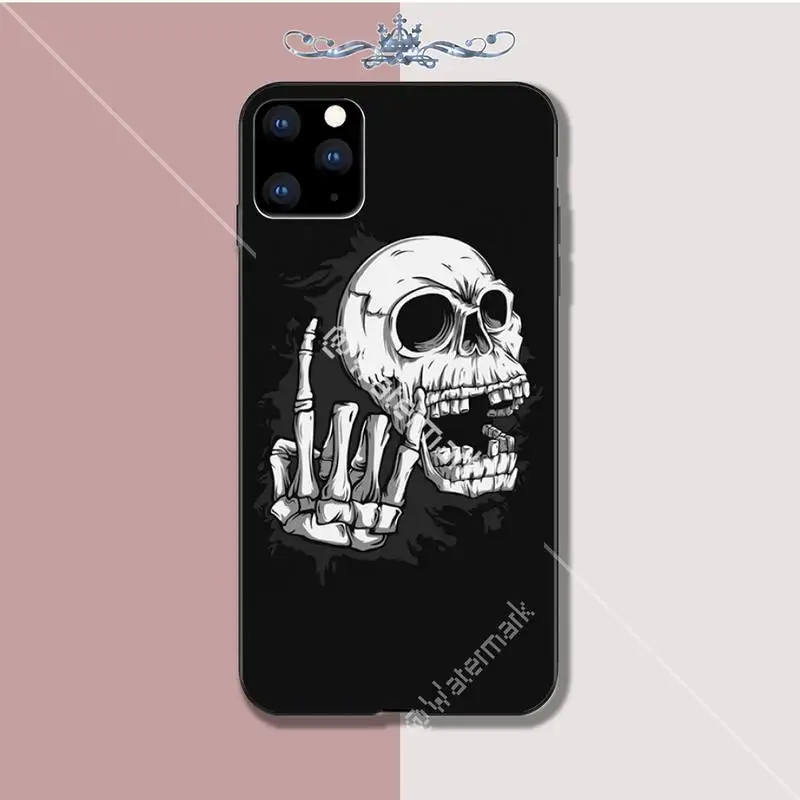 Rock roll skull Silicone phone cover case for iphone se 2020 6 6s 7 8 plus x xs max xr 11 12 pro max funda
Rock roll skull Silicone phone cover case for iphone se 2020 6 6s 7 8 plus x xs max xr 11 12 pro max funda