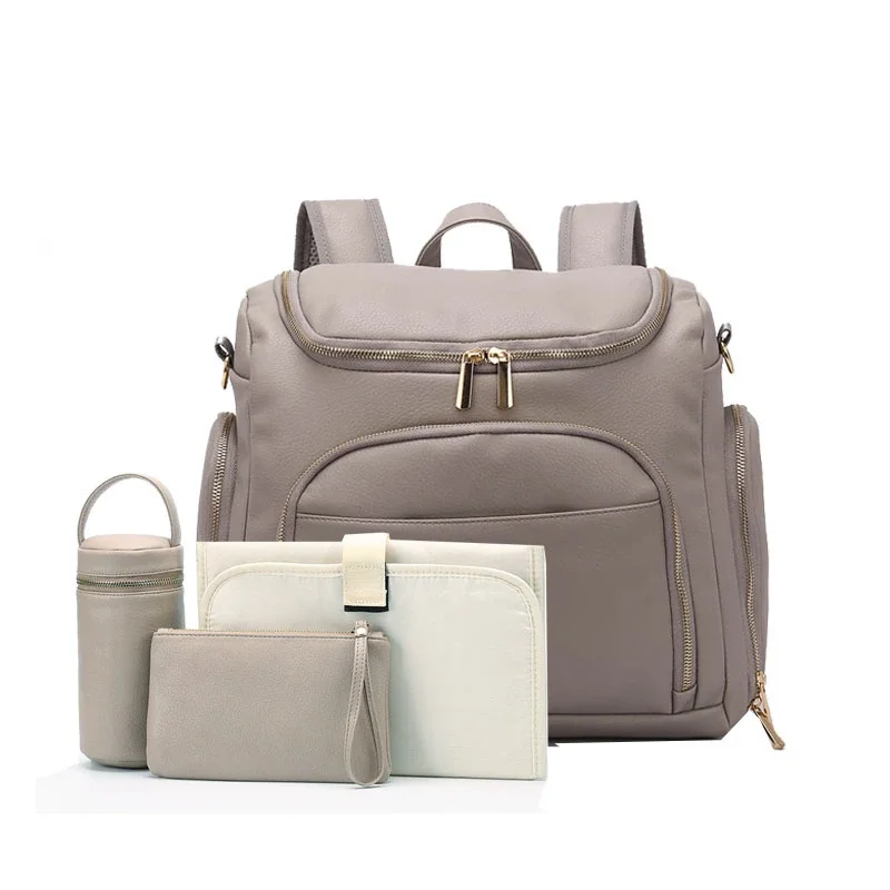 PU Leather Diaper Baby Bag for Mom Backpack Mummy Bag Thermal Insulation Travel Maternity Nappy Changing Bag Stroller Baby Bag
PU Leather Diaper Baby Bag for Mom Backpack Mummy Bag Thermal Insulation Travel Maternity Nappy Changing Bag Stroller Baby Bag