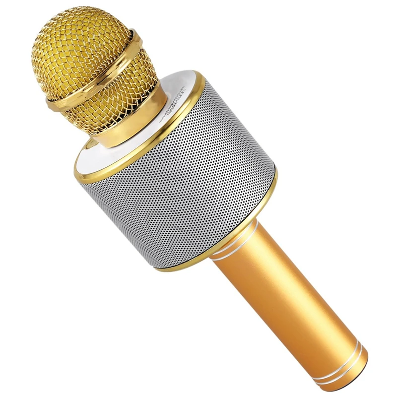 WS858 Wireless Karaoke Microphone Bluetooth-compatible Speaker 800mah Ktv Player for Xiaomi Huawei Samsung Smartphone For Kid Gi
WS858 Wireless Karaoke Microphone Bluetooth-compatible Speaker 800mah Ktv Player for Xiaomi Huawei Samsung Smartphone For Kid Gi