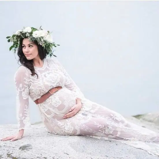 Maternity Dress Maternity Photography Props Sexy Lace Long Dress Elegant Pregnancy Photo Shoot Women Maternity Maxi Gown Dress
Maternity Dress Maternity Photography Props Sexy Lace Long Dress Elegant Pregnancy Photo Shoot Women Maternity Maxi Gown Dress