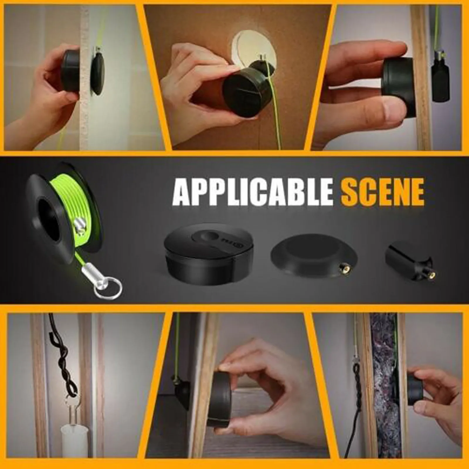 1048 Magnetic Threader Professional Snap Wire Puller Guider Cable Running Device Puller Device Snap Wire Guider Easy Use Hand
1048 Magnetic Threader Professional Snap Wire Puller Guider Cable Running Device Puller Device Snap Wire Guider Easy Use Hand