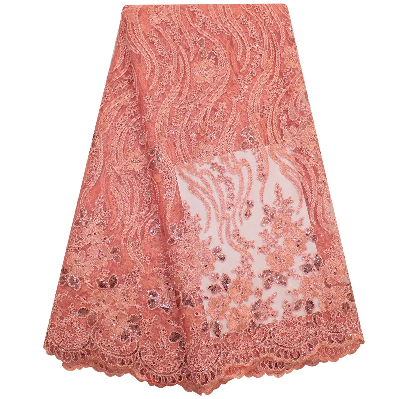 Latest Lace Fabric For Dresses 2020 High Quality Sequin African Women Wedding Dress Embroidery DIY Mesh French Tulle Lace Fabric
Latest Lace Fabric For Dresses 2020 High Quality Sequin African Women Wedding Dress Embroidery DIY Mesh French Tulle Lace Fabric