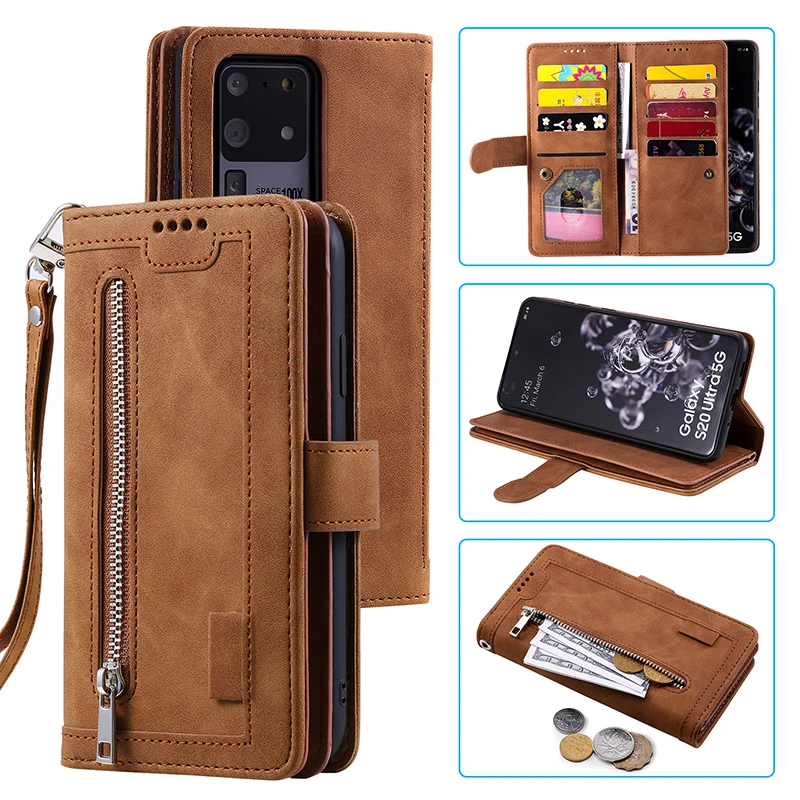New Nine Card Zipper Leather Case for Samsung S21 Ultra S20 FE S20 Ultra S10 S8 S9 Plus A71 A51 A50 A20E A41 Wallet
New Nine Card Zipper Leather Case for Samsung S21 Ultra S20 FE S20 Ultra S10 S8 S9 Plus A71 A51 A50 A20E A41 Wallet