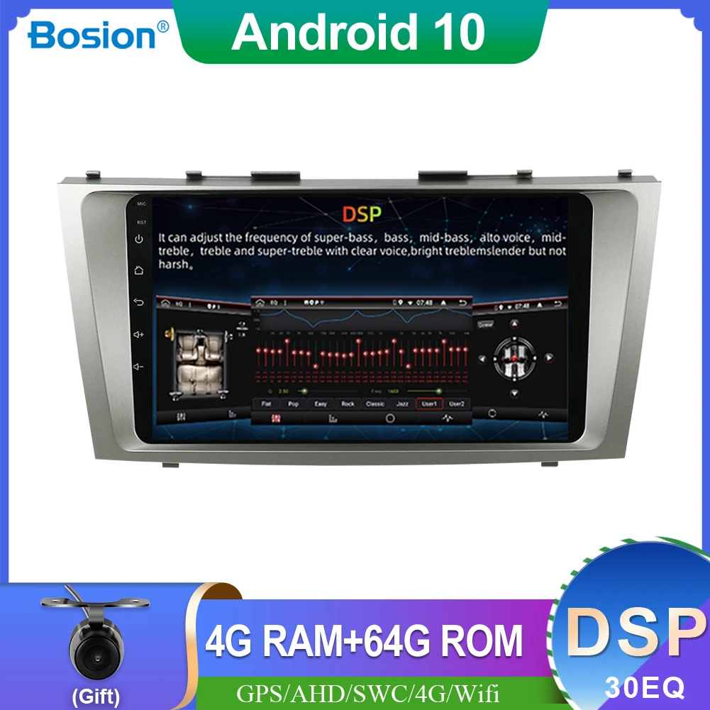 PX6 Car Multimedia Player For Toyota Camry 2006-2011 DSP AKM7738 Android 10.0 Bluetooth RDS USB SWC GPS Map 4G+64G
PX6 Car Multimedia Player For Toyota Camry 2006-2011 DSP AKM7738 Android 10.0 Bluetooth RDS USB SWC GPS Map 4G+64G