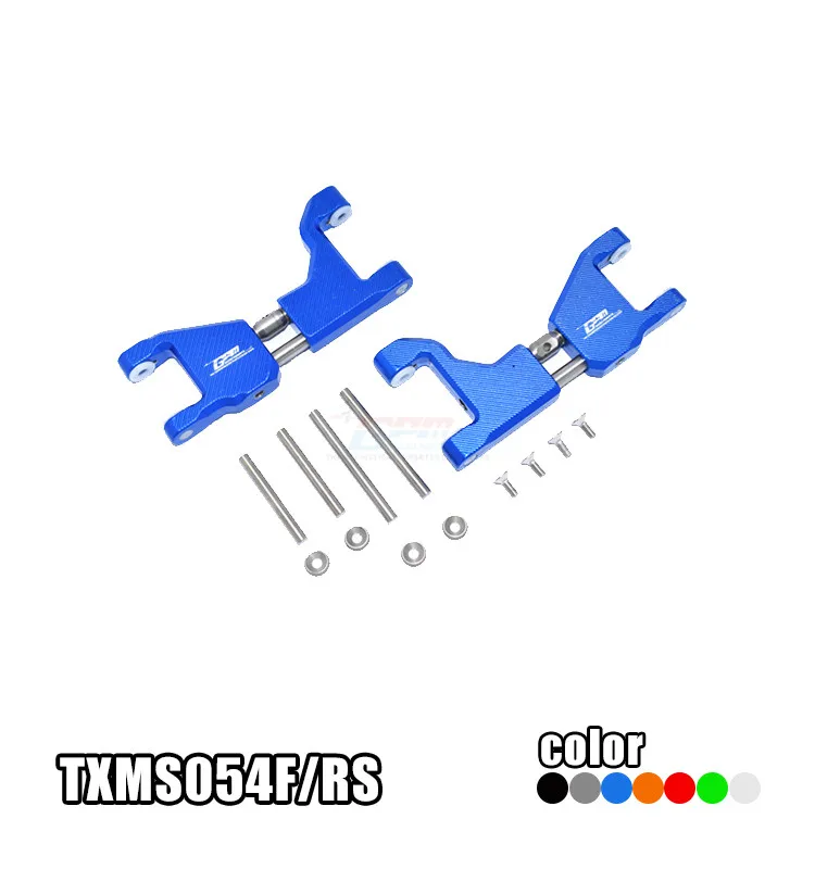 CNC machined aluminum alloy front and rear universal adjustable upper A arm for TRAXXAS 1/10 MAXX
CNC machined aluminum alloy front and rear universal adjustable upper A arm for TRAXXAS 1/10 MAXX