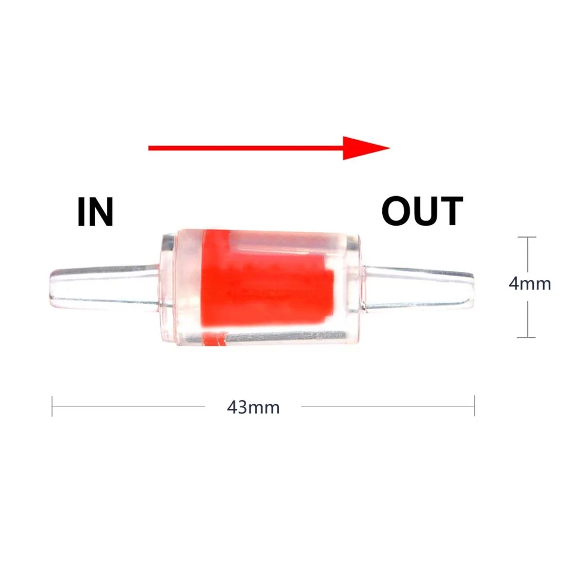 Useful Durable 10pcs/ 5pcs Home Fish Tank Plastic CO2 System Air Pump One Way Non-Return Aquarium Check Valve
Useful Durable 10pcs/ 5pcs Home Fish Tank Plastic CO2 System Air Pump One Way Non-Return Aquarium Check Valve